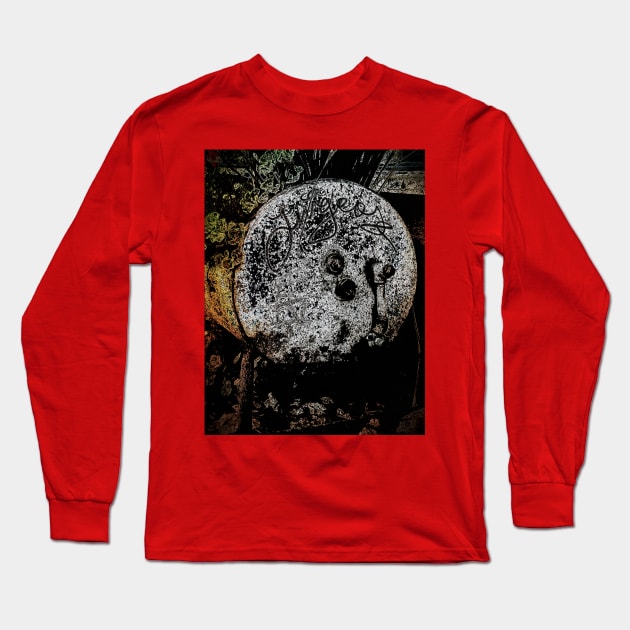 Photo of a Planter converted from a water tank Long Sleeve T-Shirt by NightserFineArts